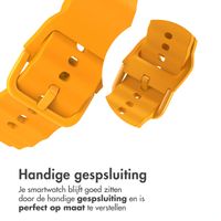 imoshion Wave Siliconenband Samsung Galaxy Watch 8 (40/44mm) / Classic (46mm) - Geel