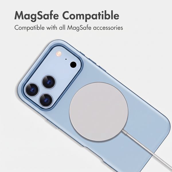 imoshion Colour Case with Thin MagSafe Ring Apple iPhone 18 Pro / 17 Pro - Light Blue