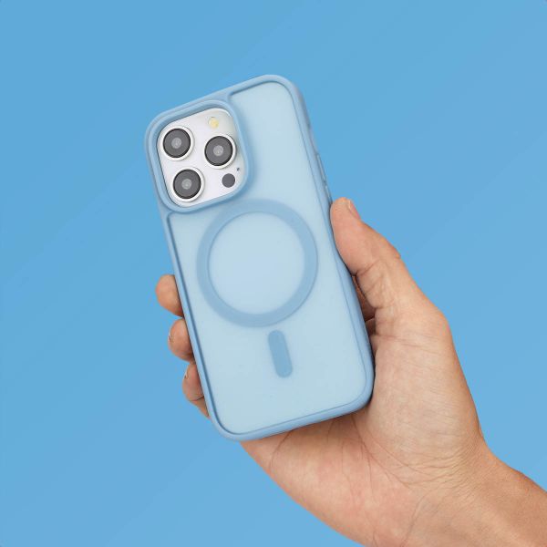 imoshion Colour Guard Back Cover with MagSafe Apple iPhone 14 Pro - Light blue