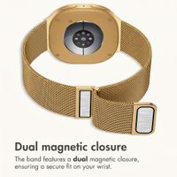 imoshion Milanese Magnetic Band Samsung Galaxy Watch 9 (40/44mm) / Watch 8 (40/44mm) / Classic (46mm) - Gold