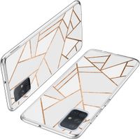 imoshion Design hoesje Samsung Galaxy A71 - White Graphic