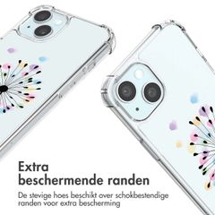 imoshion Design hoesje met koord Apple iPhone 15 - Sandstone Dandelion
