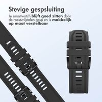 imoshion QuickFit® Line Siliconenbandje Garmin Watch | 20 mm aansluiting - Zwart