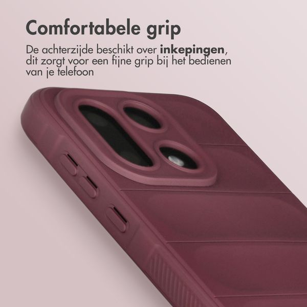 imoshion EasyGrip Backcover OnePlus 15 - Aubergine
