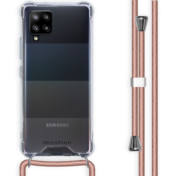 imoshion Backcover met koord Samsung Galaxy A42 - Rosé Goud