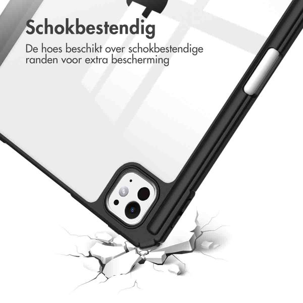 imoshion Trifold Hardcase Bookcase Apple iPad Pro 11 (2024) M4 - Zwart