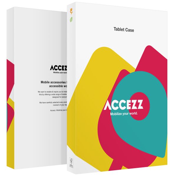 Accezz Classic Tablet Case Apple iPad Pro 12.9 (2020/2021/2022) - Black