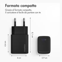 imoshion Wall Charger 20 Watt | USB-C - Zwart