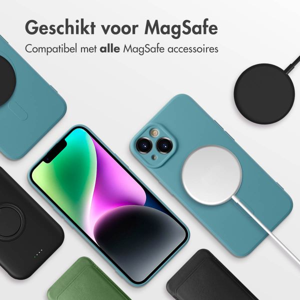 imoshion Color Backcover met MagSafe iPhone 14 - Smoke Green