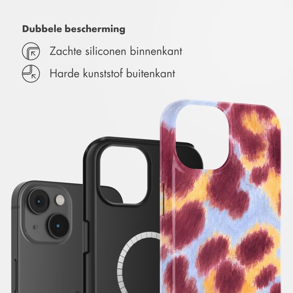 Selencia Vivid Backcover met MagSafe Apple iPhone 14 - Rebel Crush