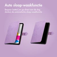 imoshion Mandala Bookcase Apple iPad Air 11 inch (2025) M3 / (2024) M2 / Air 5 (2022) / Air 4 (2020) - Lila