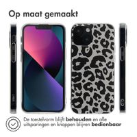 imoshion Design hoesje Apple iPhone 13 Mini - Leopard Transparent