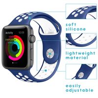 imoshion Siliconen sport bandje Apple Watch Series 1-10 / SE / Ultra (2) - 42/44/45/46/49 mm