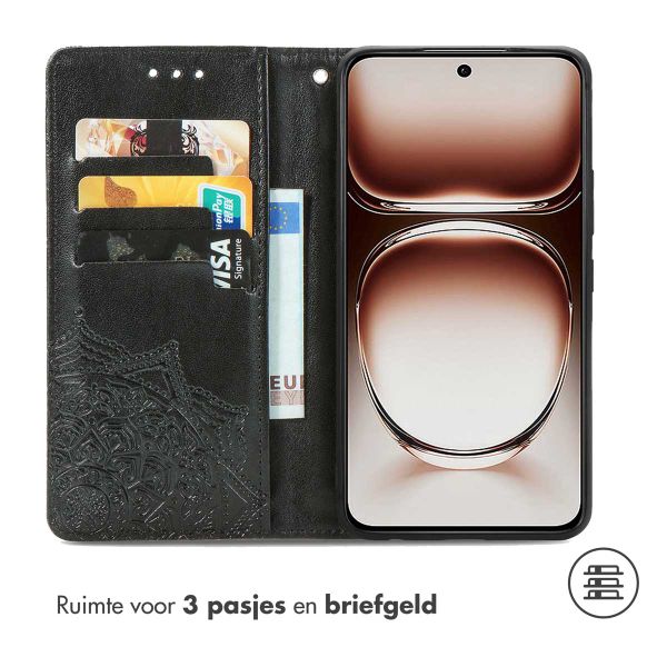 imoshion Mandala Bookcase Oppo Reno 12 Pro - Zwart