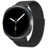 imoshion Milanees magnetisch bandje Samsung Galaxy Watch 8 (40/44mm) / Classic (46mm) - Zwart