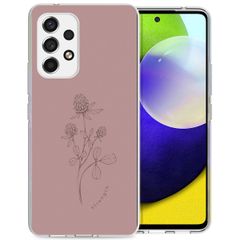 imoshion Design hoesje Samsung Galaxy A53 - Floral Pink