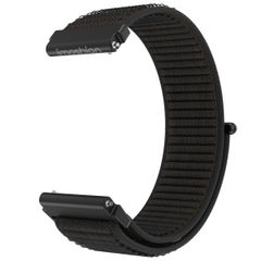 imoshion Nylon bandje klittenband - Universeel 22 mm aansluiting - Zwart