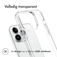 Accezz Xtreme Impact Backcover Apple iPhone 15 Pro - Transparant