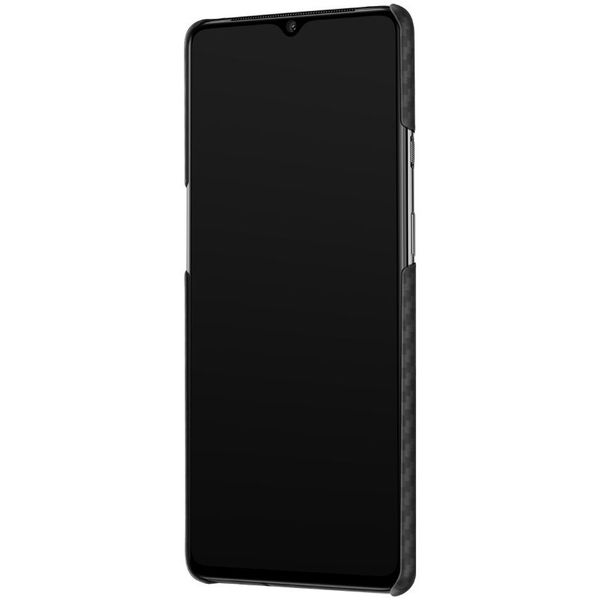 OnePlus Carbon Protective Backcover OnePlus 7T - Zwart