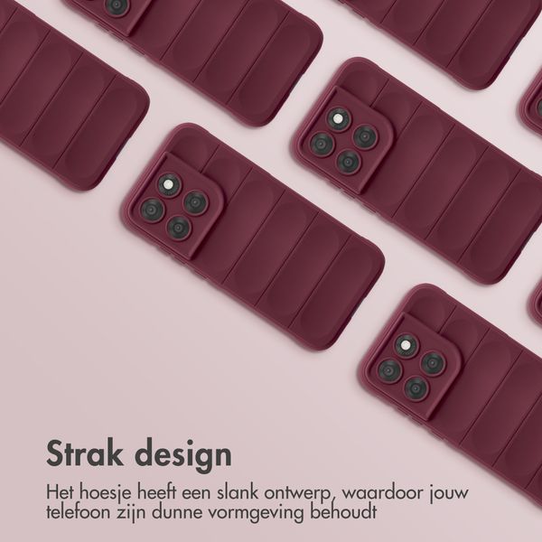 imoshion EasyGrip Backcover Motorola Moto G77 - Aubergine