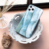 Selencia Maya Fashion Backcover iPhone 12 (Pro) - Agate Blue