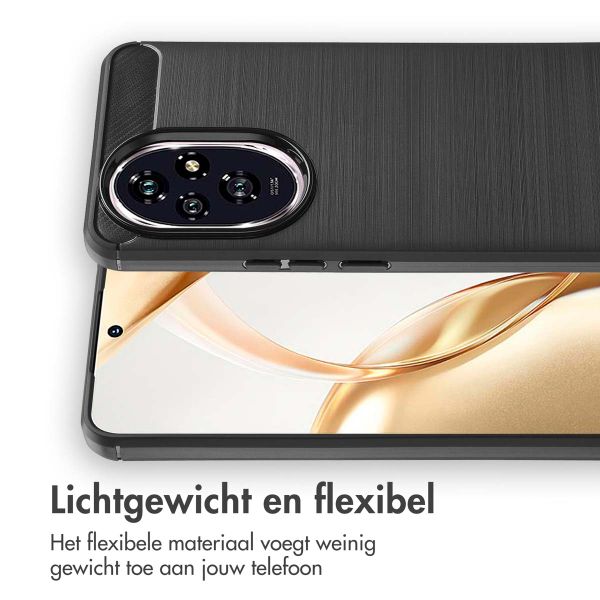 imoshion Brushed Backcover Honor 200 - Zwart