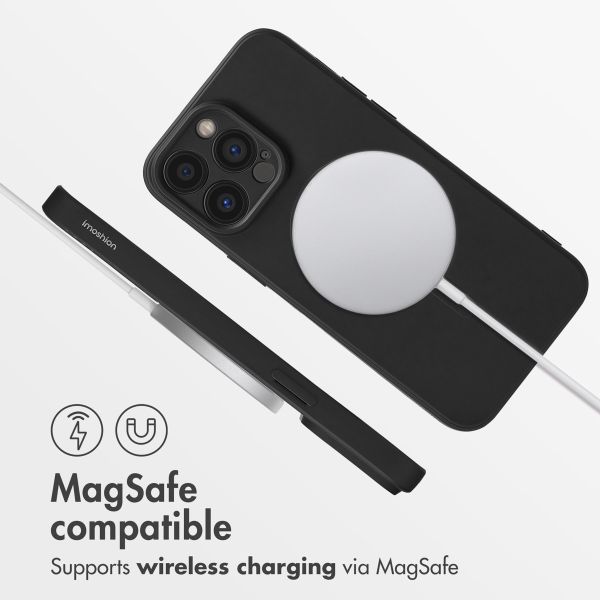 imoshion Colour Back Cover with MagSafe Apple iPhone 14 Pro Max - Black
