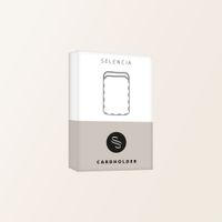 Selencia Sabi Pashouder met MagSafe - Soft Ivory