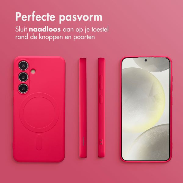 imoshion Color Backcover met MagSafe Samsung Galaxy S24 - Neon Pink