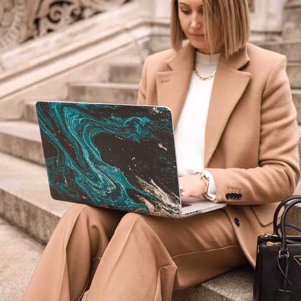 Burga Hardshell Cover Apple MacBook Air 13 inch (2018-2020) - Emerald Pool