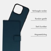 imoshion Uitneembare 2-in-1 Luxe Bookcase Apple iPhone 13 Pro - Blauw