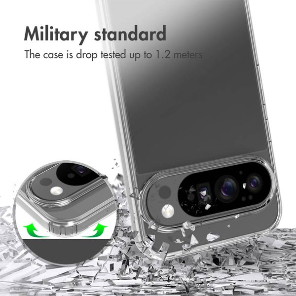 Accezz Xtreme Impact Back Cover Google Pixel 10 Pro XL - Transparent