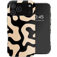 Selencia Vivid Backcover met MagSafe Apple iPhone 18 Pro / 17 Pro - Art Wave Black