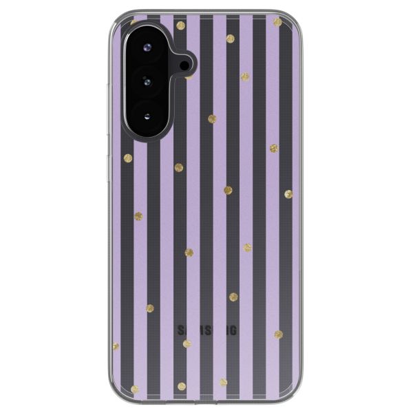 imoshion  Design hoesje Samsung Galaxy A56 - Sparkle Lines Lavender