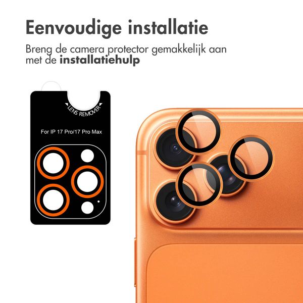 imoshion 2 Pack Camera lens protector Apple iPhone 17 Pro / 17 Pro Max - Orange