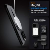 Spigen Ultra Hybrid Backcover MagSafe Apple iPhone 16 Pro - Frost Black