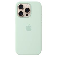 Apple Silicone Backcover MagSafe Apple iPhone 16 Pro - Aquamarine