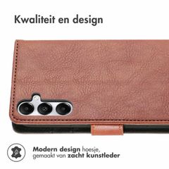 imoshion Luxe Bookcase Samsung Galaxy A16 - Bruin