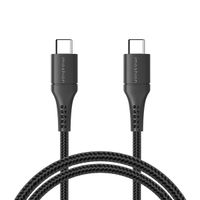 imoshion Braided USB-C naar USB-C kabel - 2 meter - Zwart