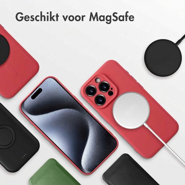 imoshion Color Backcover met MagSafe Apple iPhone 15 Pro - Dusty Rose