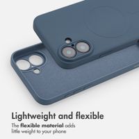 imoshion Colour Back Cover with MagSafe Apple iPhone 16 - Dark Blue