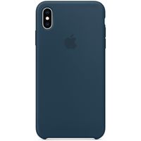 Apple Silicone Backcover Apple iPhone Xs Max - Pacific Green