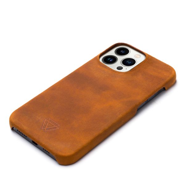 Wachikopa Full Wrap Backcover iPhone 13 Pro - Camel