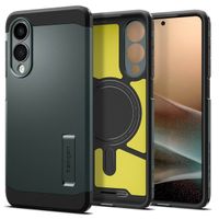 Spigen Tough Armor Backcover MagSafe Samsung Galaxy S25 Edge - Abyss Green
