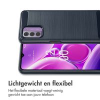 imoshion Brushed Backcover Nokia G42 - Donkerblauw