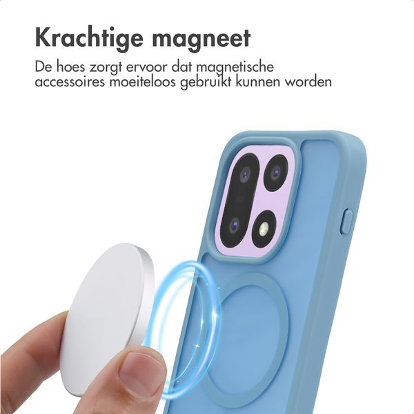 imoshion Color Guard Backcover met MagSafe OnePlus 15 - Lichtblauw