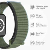 imoshion Nylon Strap Apple Watch | 38/40/41/42 mm - Dark Olive