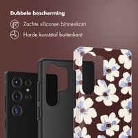 Selencia Vivid Backcover Samsung Galaxy S25 Ultra - Choco Flower Pop