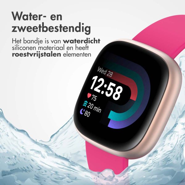 imoshion Siliconen bandje Fitbit Versa / Versa 2 / Versa Lite - Maat S - Roze