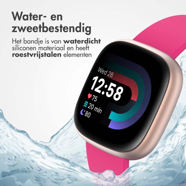 imoshion Siliconen bandje Fitbit Versa (2) / Versa Lite  - Maat S - Roze